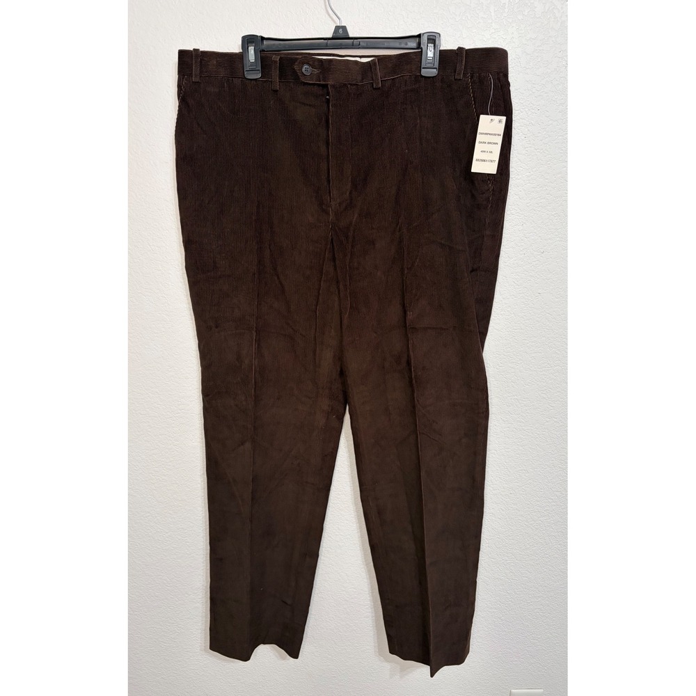Lauren Ralph Lauren Dewhurst Mens Corduroy Pants Dark Brown 40x32 DWHRPKKX0164